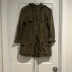 Tamils green utility jacket